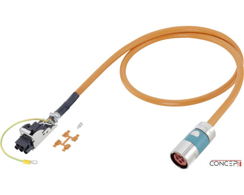 Силовой кабель MOTION-CONNECT 500 Siemens 6FX5002-5CS21-1BG0