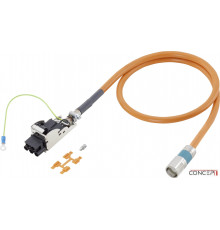 Силовой кабель MOTION-CONNECT 500 Siemens 6FX5002-5DA20-1AC0