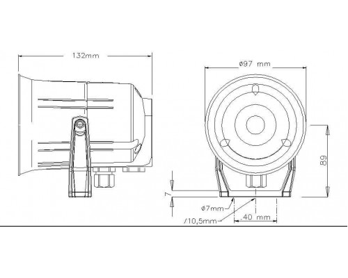 HP-6CT DNH Рупорный громкоговоритель