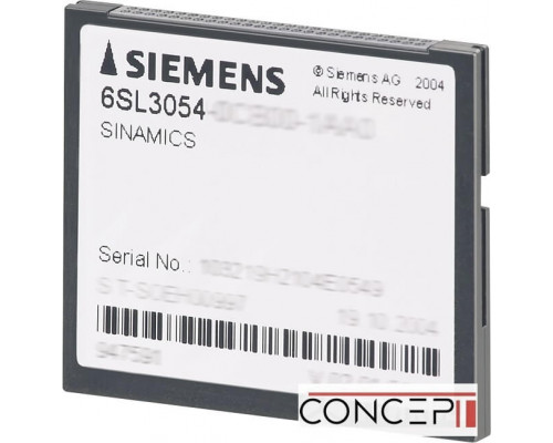 Карта памяти Siemens 6SL3054-0EF00-1BA0