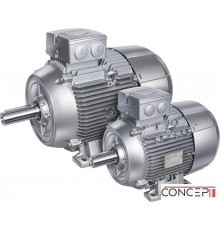 Низковольтный короткозамкнутый двигатель Siemens 1LE1001-1DB23-4JA4-ZB07
