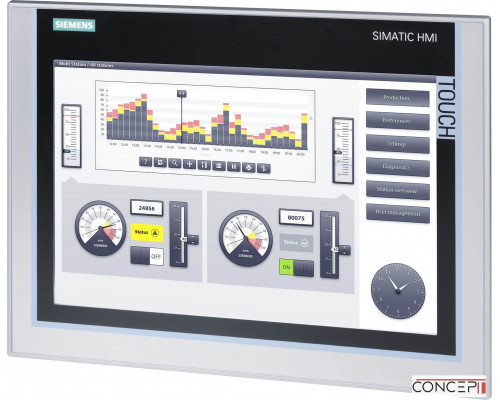 Панель оператора Siemens 6AV2124-0MC01-0AX0