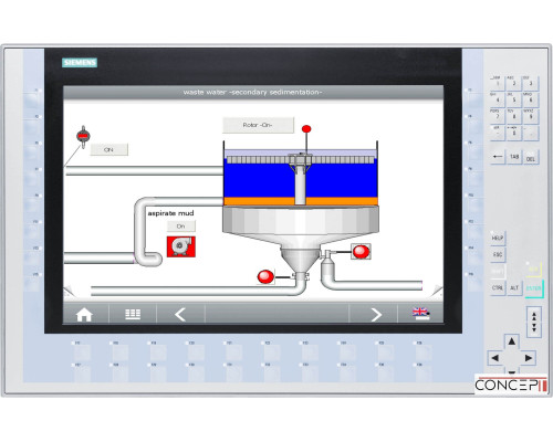 Панель оператора Siemens 6AG1124-1QC02-4AX1