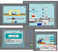 Панель оператора Siemens 6AV6644-0AA01-2AX0