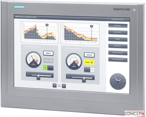 Панель оператора Siemens 6AV2124-0QC13-0AX0