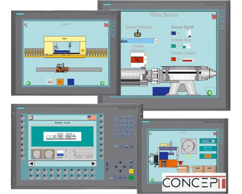 Панель оператора Siemens 6AV6644-0AC01-2AX1