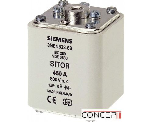 Плавкая вставка Siemens 3NE4333-6B