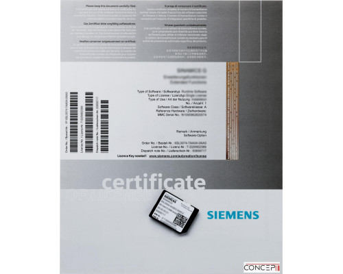 Программное обеспечение Siemens 6FC5800-0AP55-0YB0