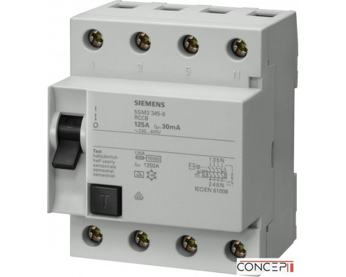 УЗО Siemens 5SM3645-0